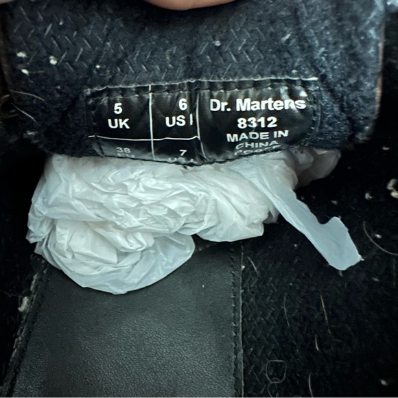 Vintage 90’s Dr. Marten’s 8312 Brown Leather Lace Up Chunky Shoes - Picture 8 of 10